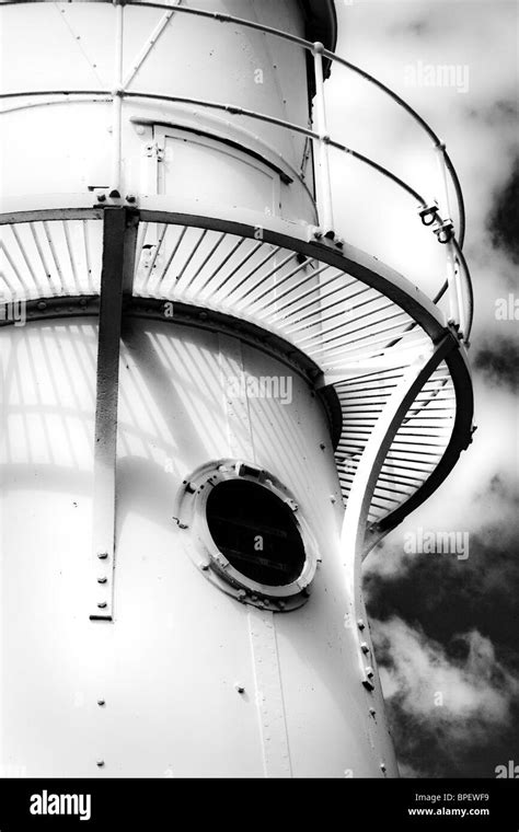 Detail Of Black Nore Lighthouse Near Portishead And Clevedon On The