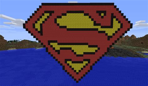 superman pixel art!! by MinecraftPixelART on DeviantArt