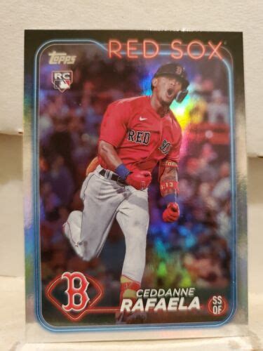 Ceddanne Rafaela Topps Series Rainbow Foil Sp Rookie Rc Red