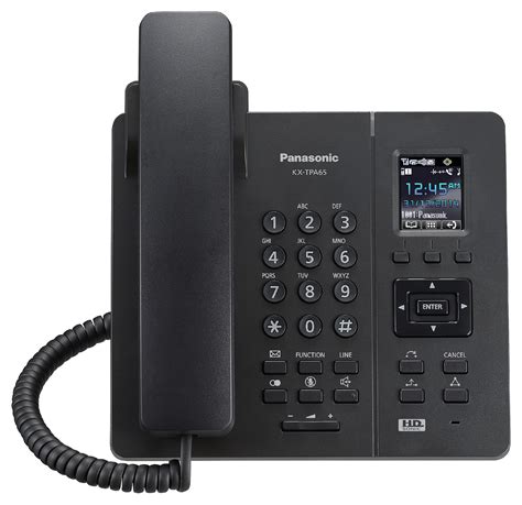 Panasonic KX-TPA65 DECT deskphone for use with the KX-TGP600 | ProVu ...