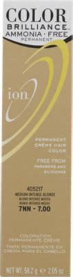 Ion Ammonia Free Hair Color Nn Medium Intense Blonde Photobox