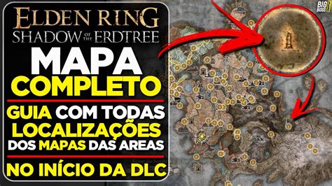 ELDEN RING DLC COMO DESBLOQUEAR TODO o MAPA já NO INICIO PASSO a