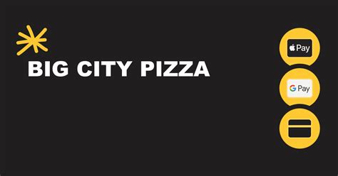 Big City Pizza View Menu And Order Online 311 W Mt Vernon St