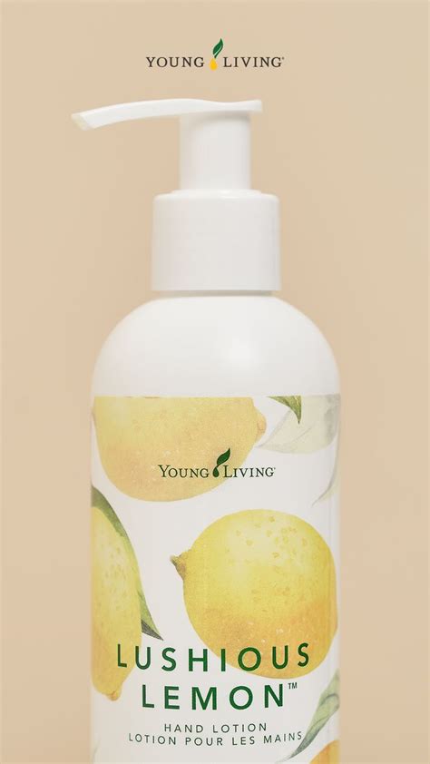 Lushious Lemon Hand Lotion Hand Lotion Lotion Soften Dry Skin