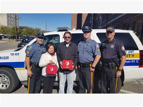 Ocean City Police Receive 2 AEDs To Help Save Lives: Police | Ocean ...