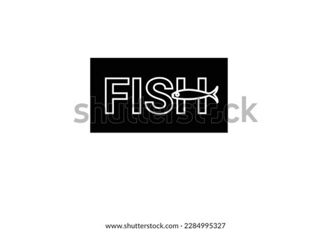 Nature Animal Fish Logo Wordmark Logo Stock Vector (Royalty Free ...