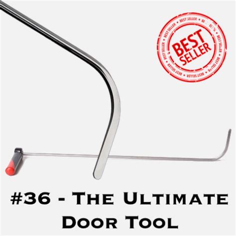 #36 - 24" Long 5/16" Diameter Door Tool with an adjustable handle