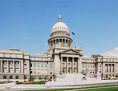 State Capitol In Boise Idaho Stock Image Image Of Facade Capitol