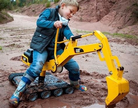 Cat Construction Degree Ride On Excavator Is Groundbreaking Fun