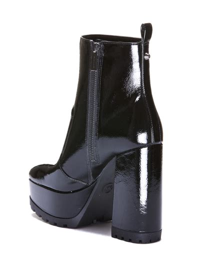 Michael Michael Kors Enya Platform Bootie In Black Modesens