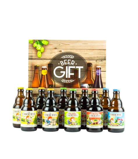 Bier Geschenkbox Chouffe Auswahl Belgian Beer Factory