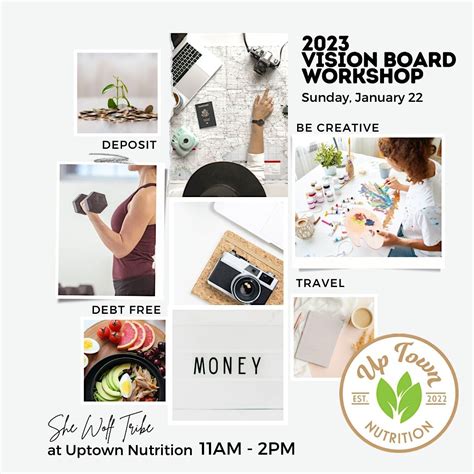 2023 Vision Board Workshop 40764 Winchester Rd 508 Temecula 22 January 2023