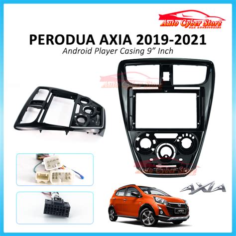 NEW PERODUA AXIA 2019 2020 2021 2022 9 UV BLACK And SILVER ANDROID