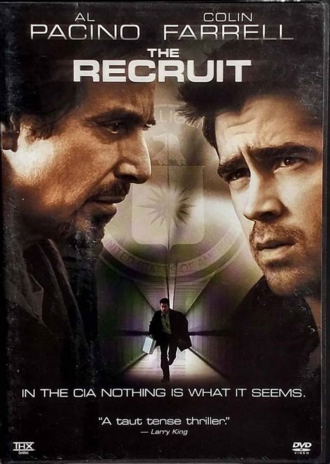 The Recruit DVD 2003 Al Pacino Colin Farrell Bridget Moynahan