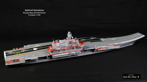 Russian Navy Aircraft Carrier Admiral Kuznetsov Trumpeter 1 350