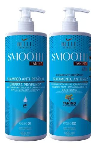 Selagem Térmica Belle Smooth Tanino Sem Formol 2x1l Parcelamento sem