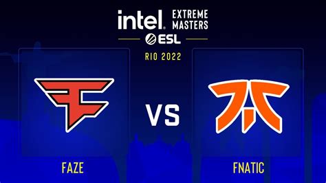 FaZe Vs Fnatic Map 1 Nuke IEM Road To Rio 2022 Europe RMR A YouTube