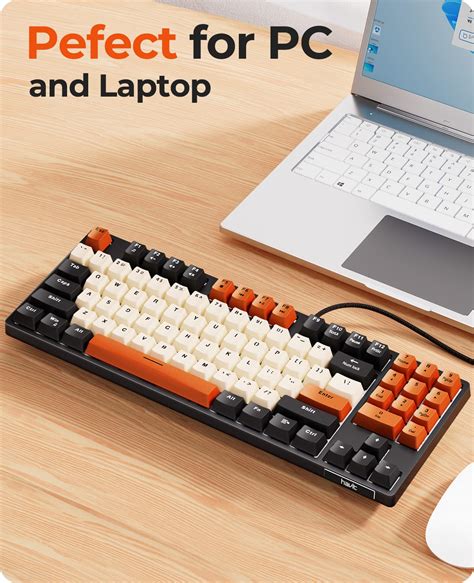 Buy Havit Mechanical Keyboard Wired Compact Pc Keyboard With Number