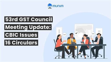 53rd GST Council Meeting Update CBIC Issues 16 Circulars