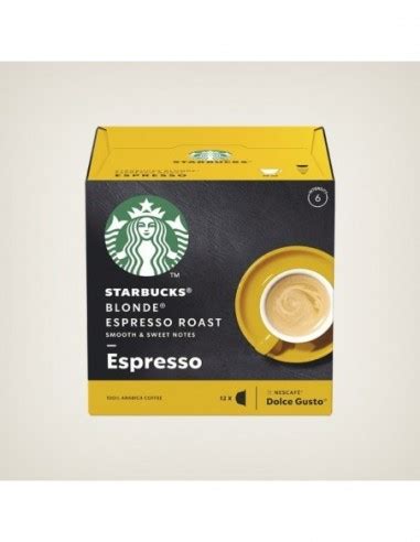 Starbucks Blonde Espresso Roast By Nescaf Dolce Gusto