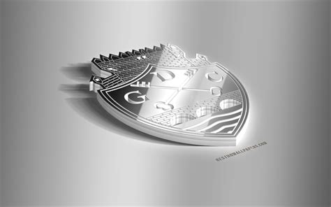 Download wallpapers GD Chaves, 3D steel logo, Portuguese football club ...