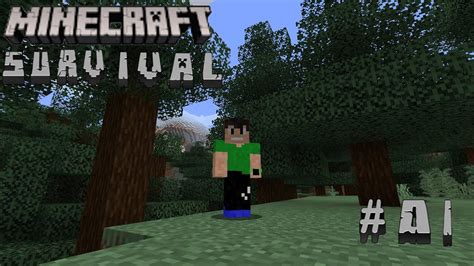 Minecraft Survival A PRIMEIRA NOITE 01 YouTube