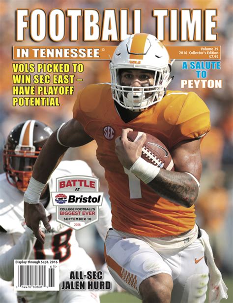 Football Time In Tennessee Magazine