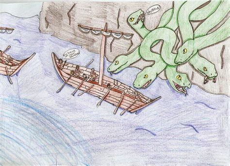 Odyssey: Scylla and Charybdis by Nereza13 on DeviantArt