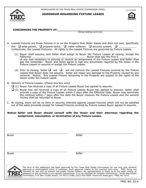 Trec Form 52 0 Fill Out Sign Online And Download Fillable Pdf Texas Templateroller