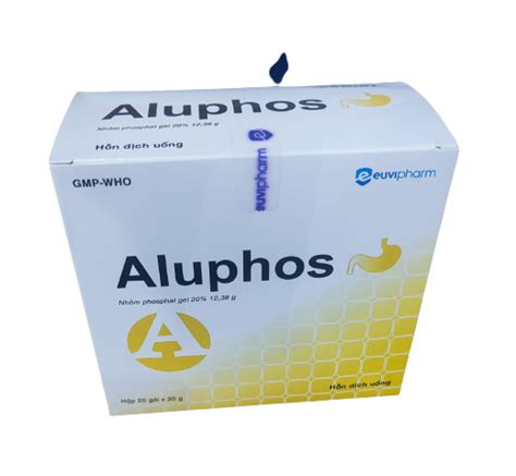 Aluphos Nhôm Phosphat 12 38g Euvipharm h 20g 20gr