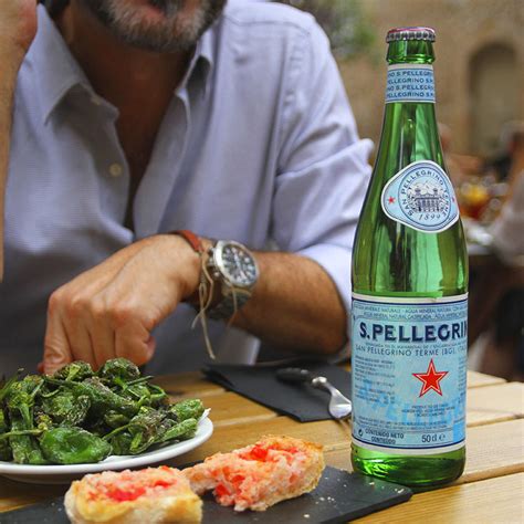 Ml Glass Bottle Sparkling Mineral Water Sanpellegrino