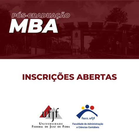 Inscri Es Abertas Mba Turmas Mba Facc