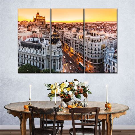 Gran Via Shopping Street Wall Art: Canvas Prints, Art Prints & Framed ...