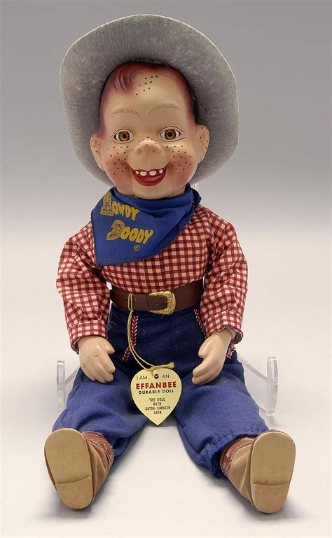 Sold At Auction Effanbee Hard Plastic Howdy Doody Doll In Original Box