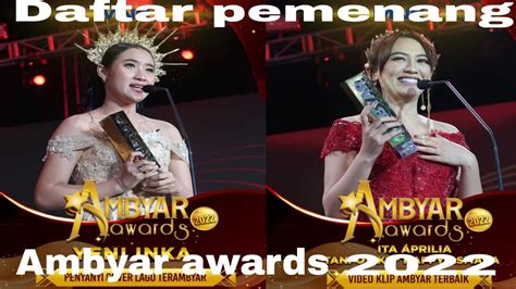 Ambyar Awards Ponorogo Pemenang Trophy Youtube