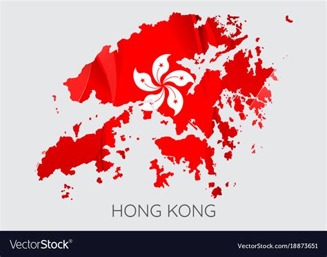 Map Hong Kong Royalty Free Vector Image Vectorstock