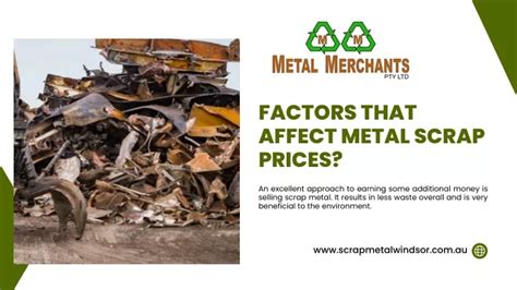 Ppt Factors That Affect Metal Scrap Prices Powerpoint Presentation