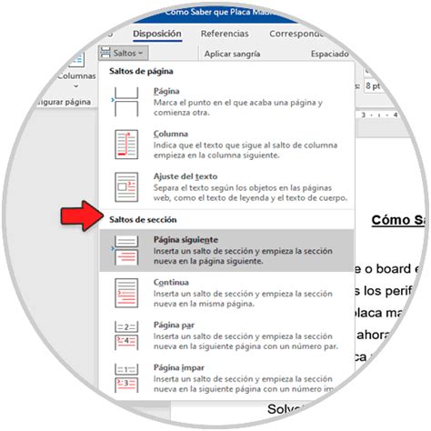 Cómo hacer Saltos de Pagina en Word Solvetic