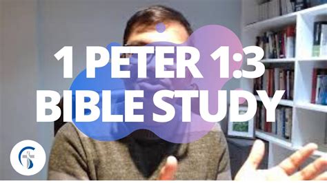 Daily Devotion 1 Peter 13 Pwc Youtube