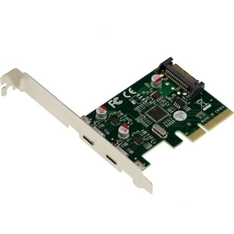 Carte Contr Leur Pci Express Pcie Vers Usb Gb Ports Externes