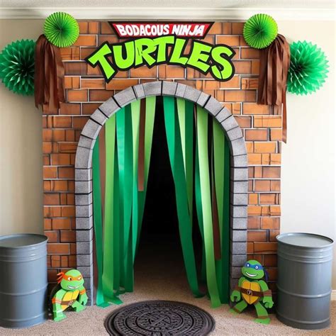 Bodacious Ninja Turtle Party Decoration Ideas Homedecorfull