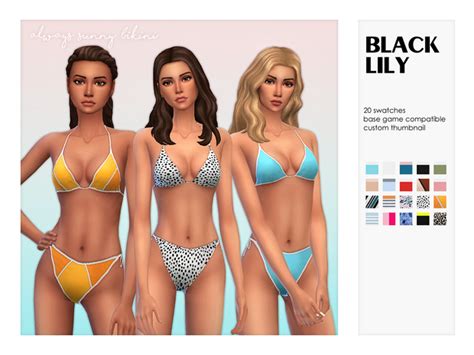 21 Sizzling Sims 4 Swimsuit CC And Best Bikinis For Summer