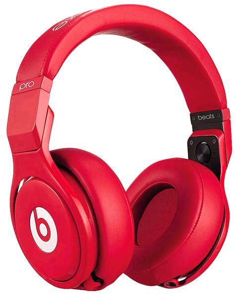 Red Beats Headphones Png Free Download