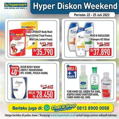 Promo Jsm Hypermart Untuk Hyper Diskon Weekend Di Juli Harga