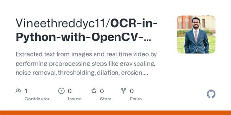 Ocr In Python With Opencv Tesseract And Pytesseractreadmemd At Main