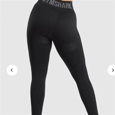 Gymshark Flex Legging Black Size Xs Like New Depop