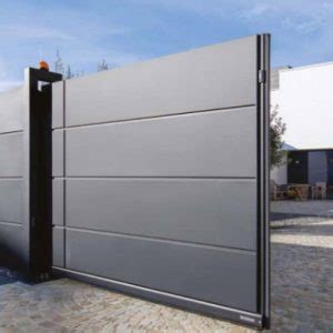 Gates Automatic Sliding Folding Double Leaf Lewandowski Fence