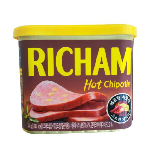 Korea Luncheon Meat Richam Spicy Flavor G Shopee Malaysia