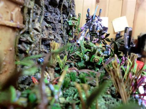 Diorama Golden Demon Jungle Tau Tyranids Wall Warhammer 40000