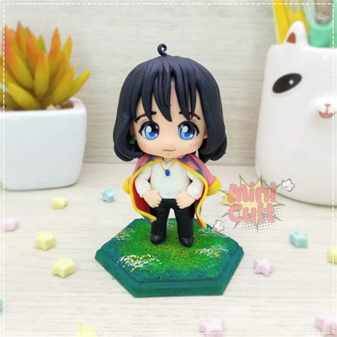 Mini Toy Howl Cabelo Preto O Castelo Animado Studio Ghibli Elo7